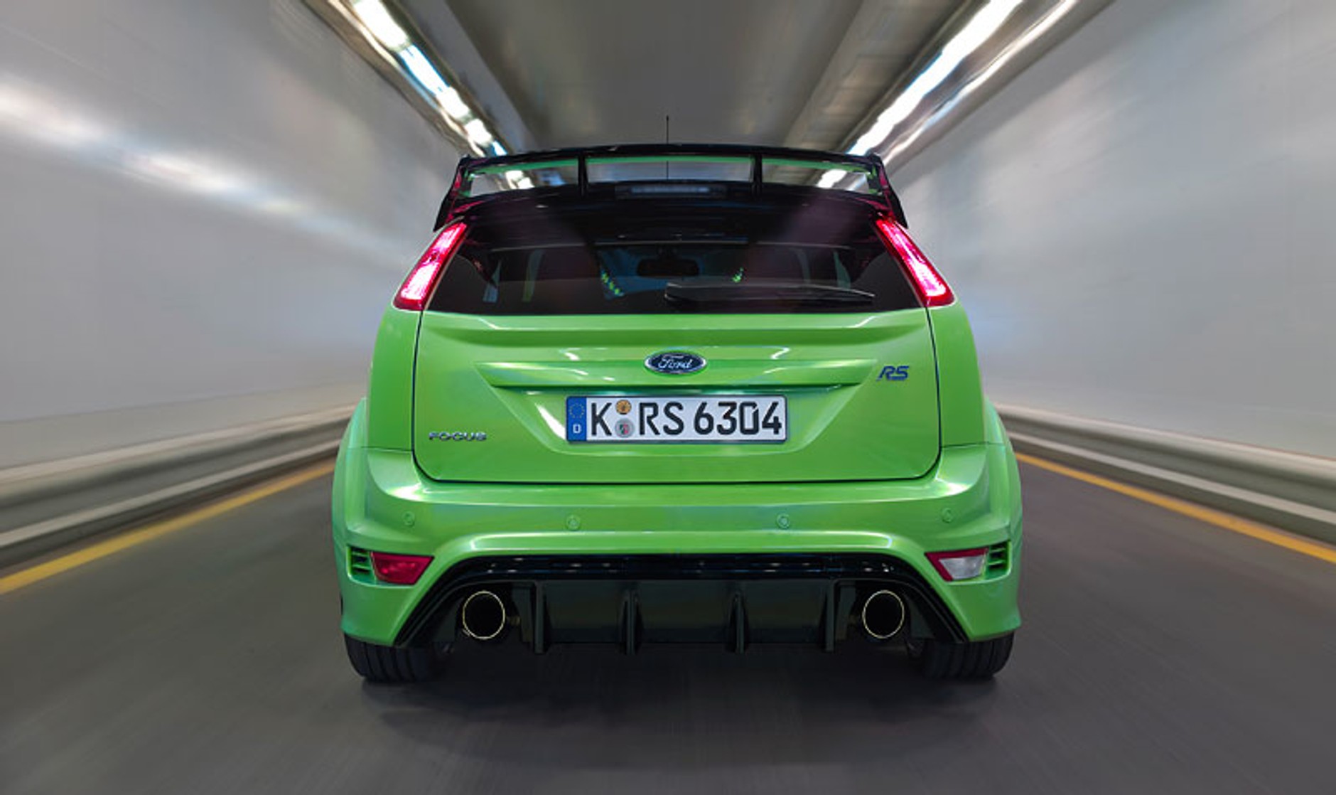 Ford Focus RS: druhá nejrychlejší předokolka Nordschleife
