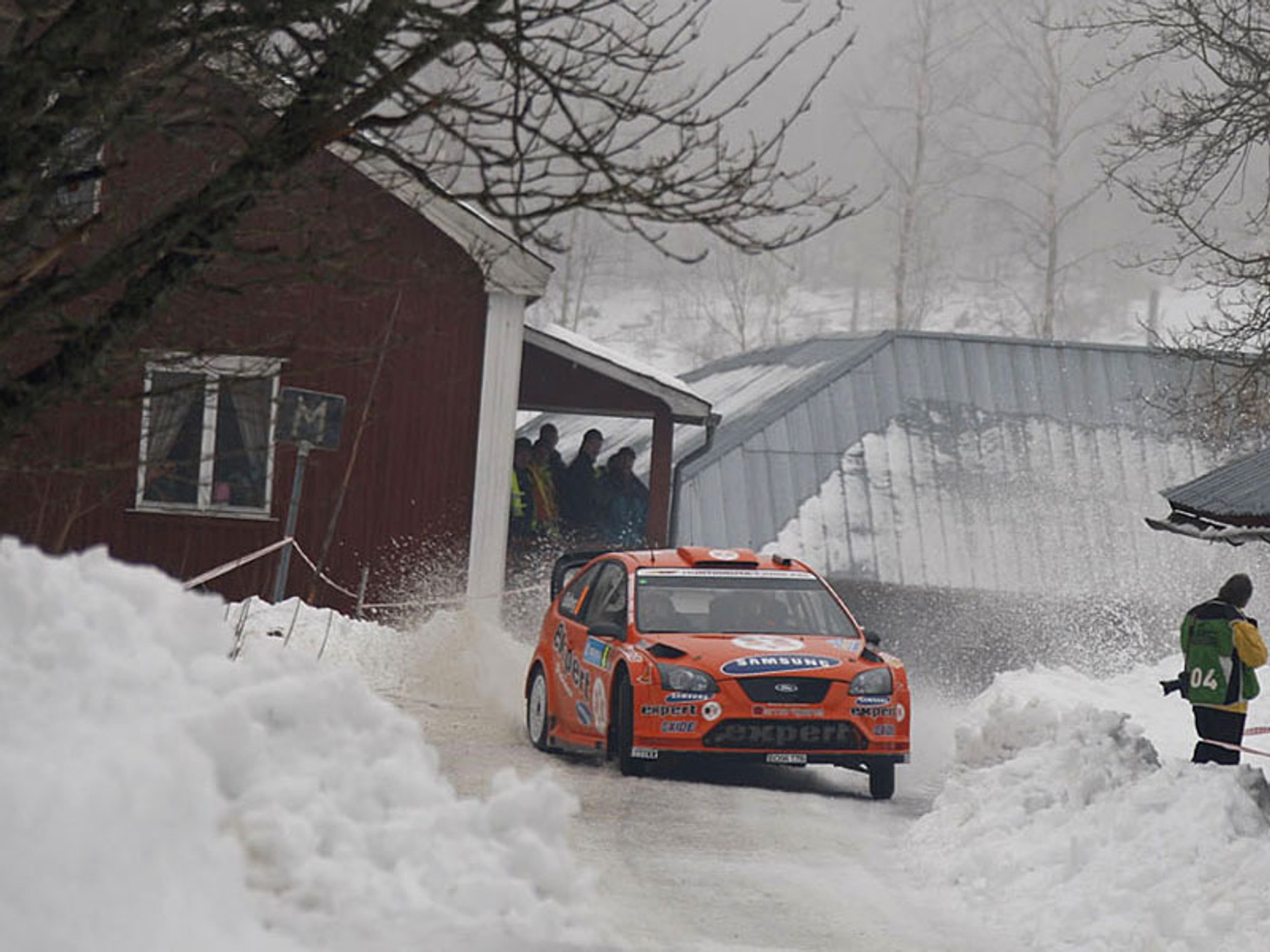 Rajd Szwecji 2008: fotogaleria Rallyworld©Willy Weyens
