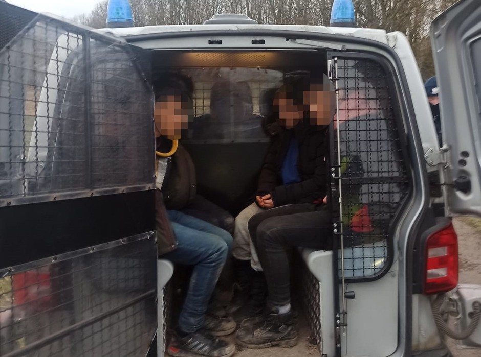 Pościg i zatrzymanie 6 obywateli Turcji w powiecie oświęcimskim
