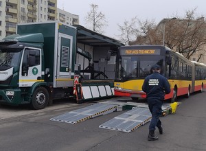 ITD sprawdziła autobusy miejskie. Wykorzystała m.in. specjalną jednostkę diagnostyczną
