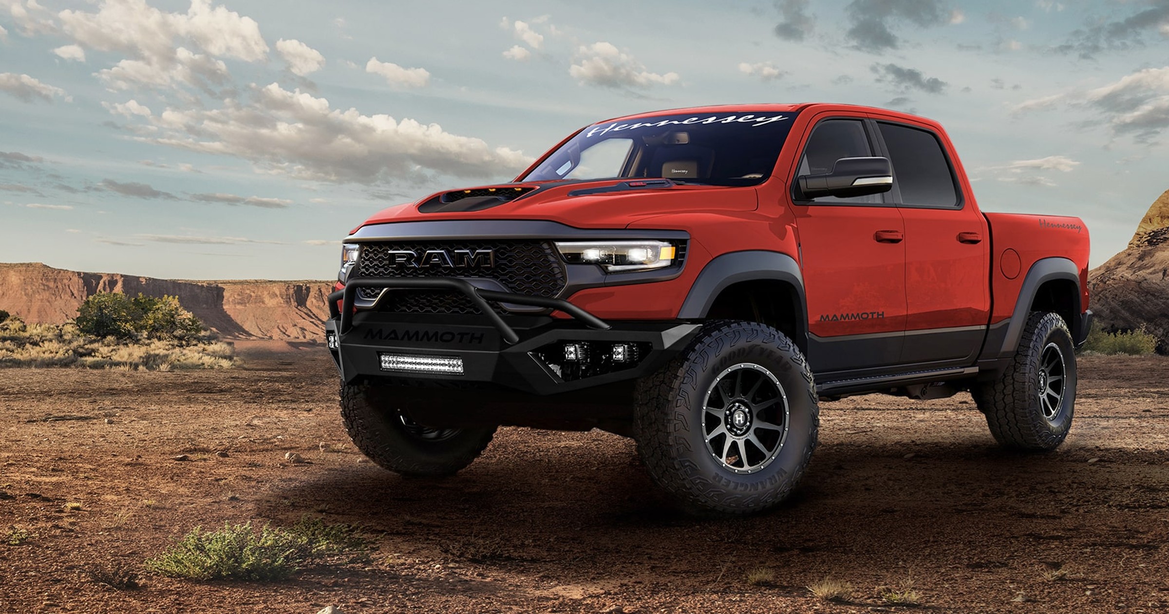 Hennessey Mammoth 1000 Supercharged RAM TRX – pikap na dopingu