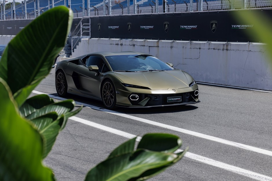 Lamborghini Temerario na torze Estoril