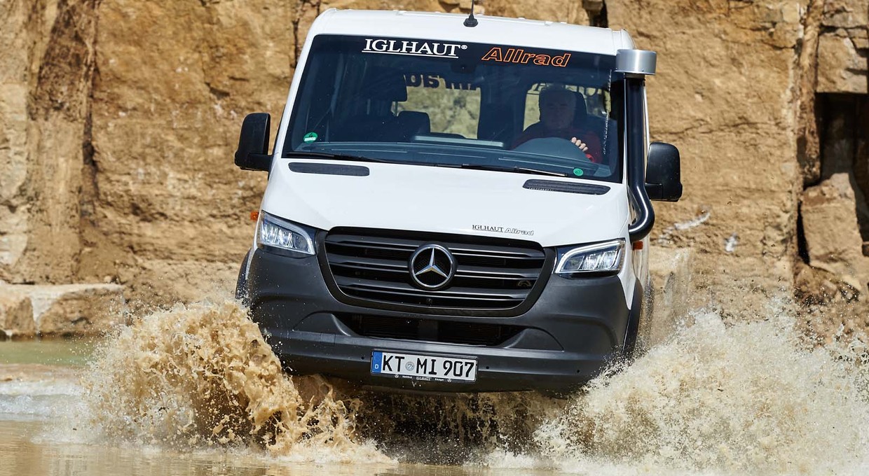 Mercedes Iglhaut Sprinter – dostawczak (bardzo) terenowy