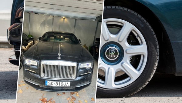 Rolls-Royce Wraith wystawiony na licytację na Śląsku