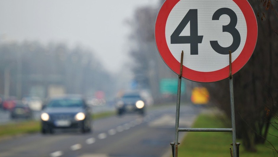 Ograniczenie do 43 km/h — akcja policji