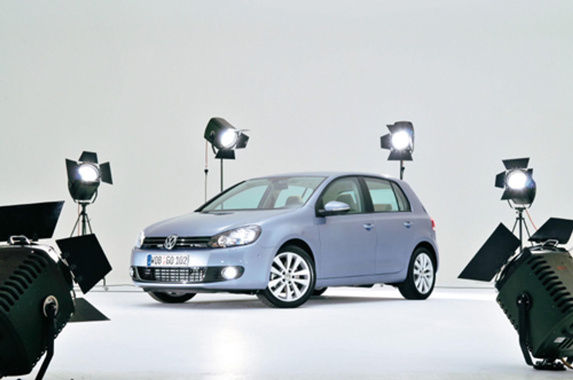 Golf VI kurtyna w górę!