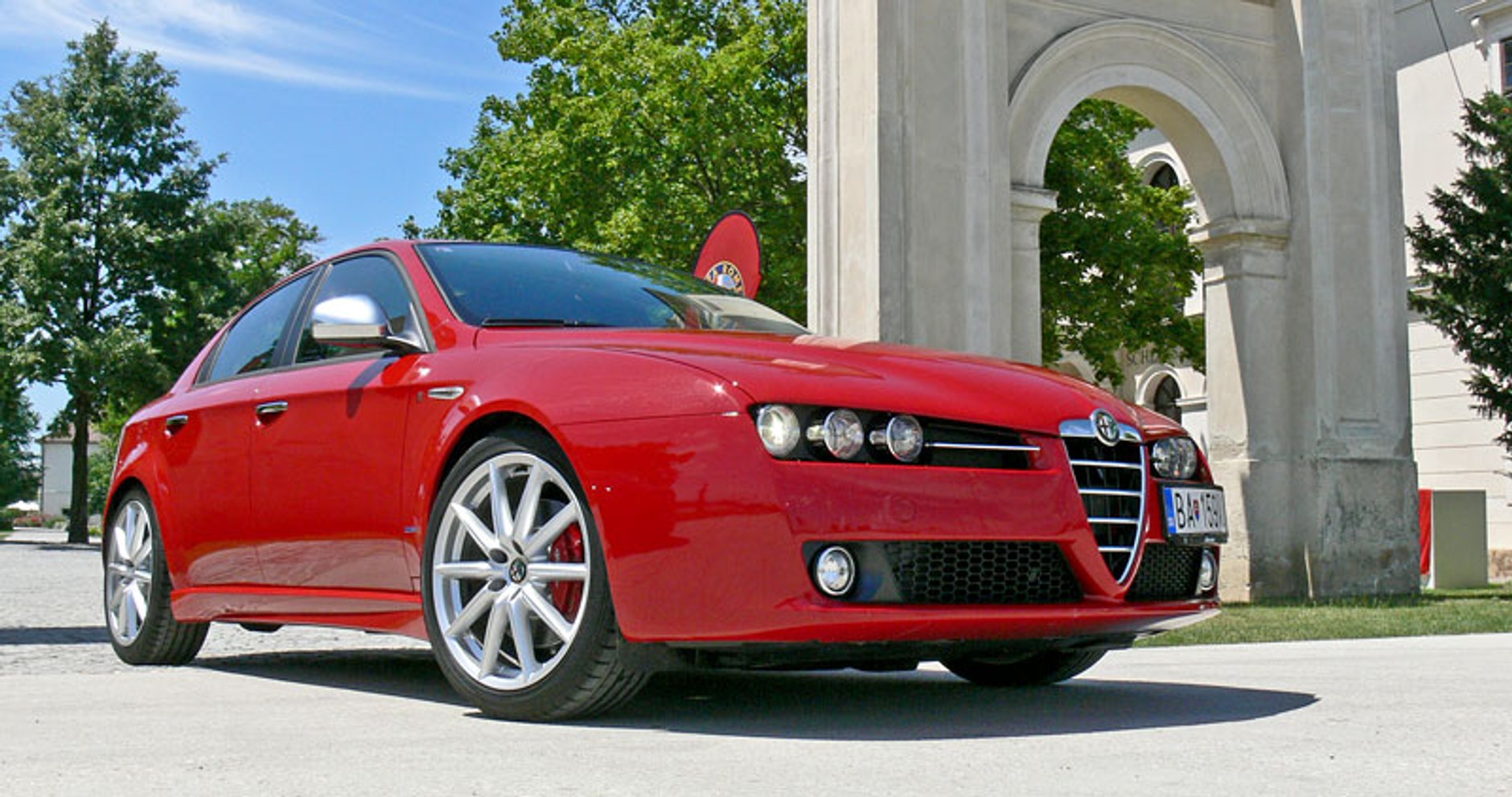 Alfa Romeo 159 Ti 1.75 TBi: pierwsze wrażenia z jazdy (fotogaleria)