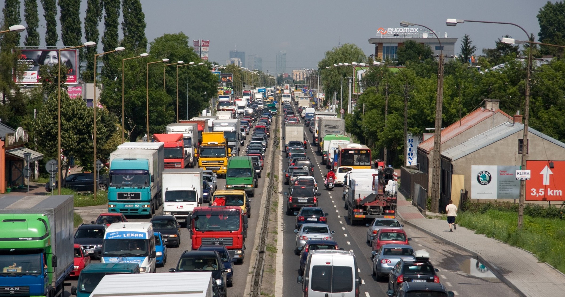 W korku lepiej być kobietą