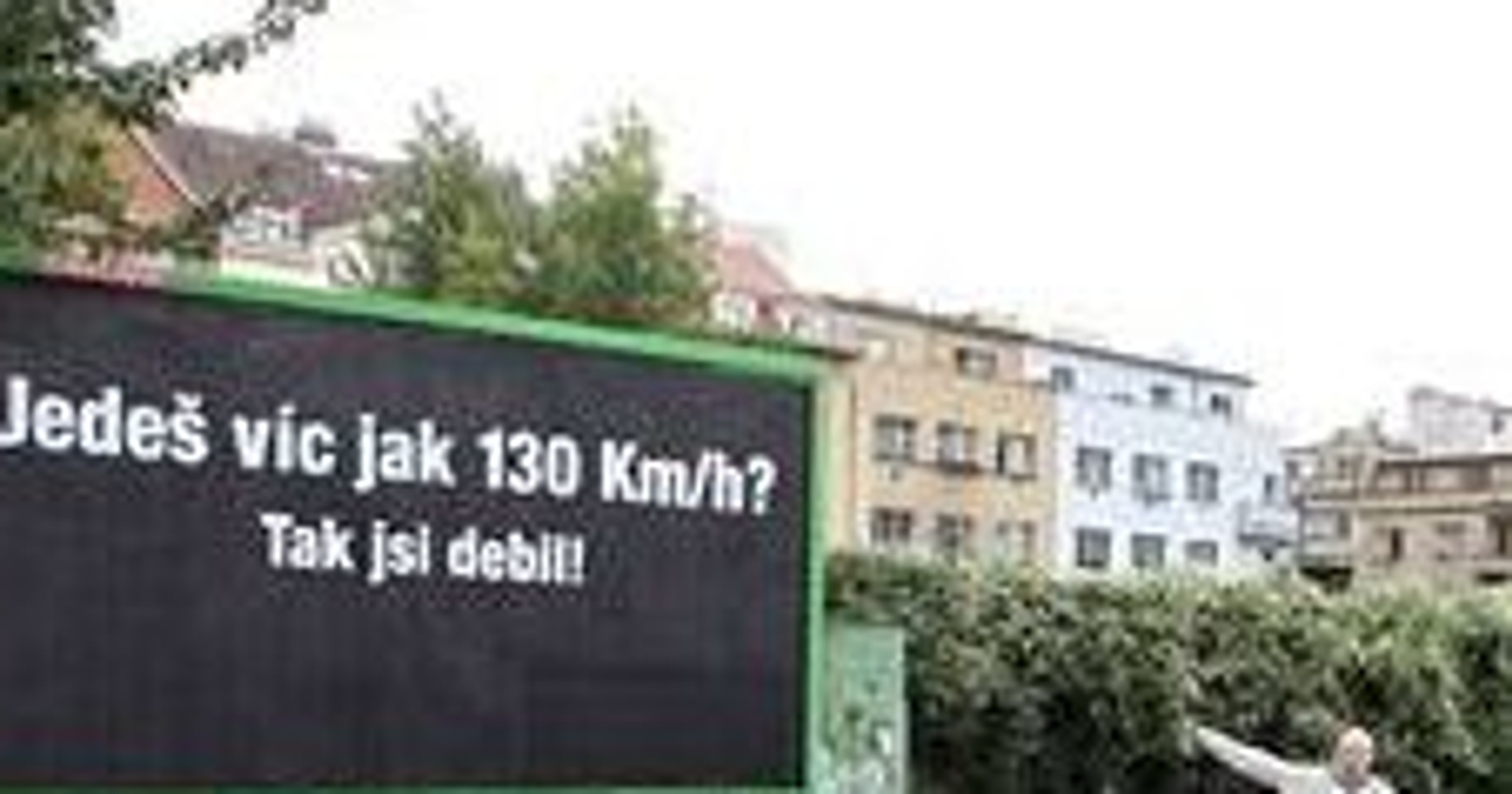 Jedziesz szybciej niż 130 km/h, to jesteś debilem