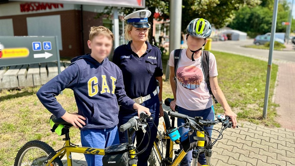Policjanci prowadzili działania w całym mieście. Nie chodziło o kierowców