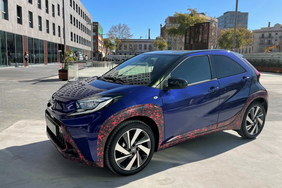 Pierwsza jazda nową Toyotą Aygo X