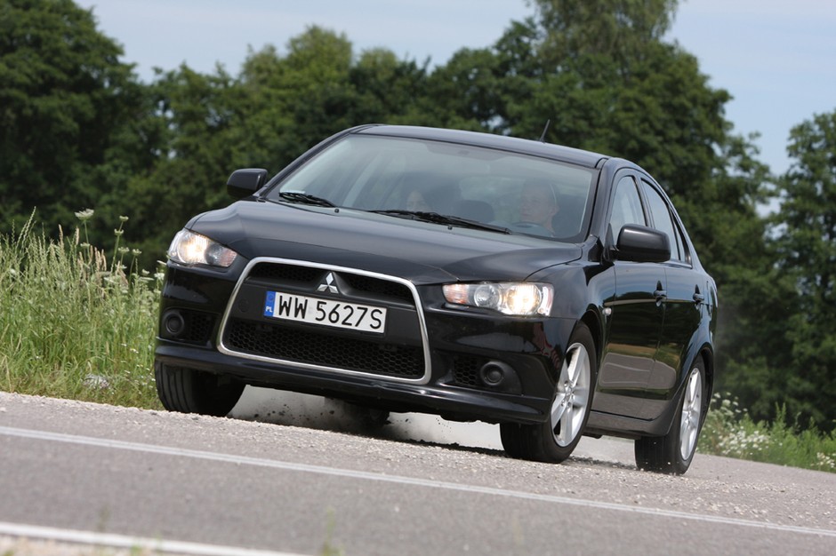 Mitsubishi Lancer po ciężkiej próbie