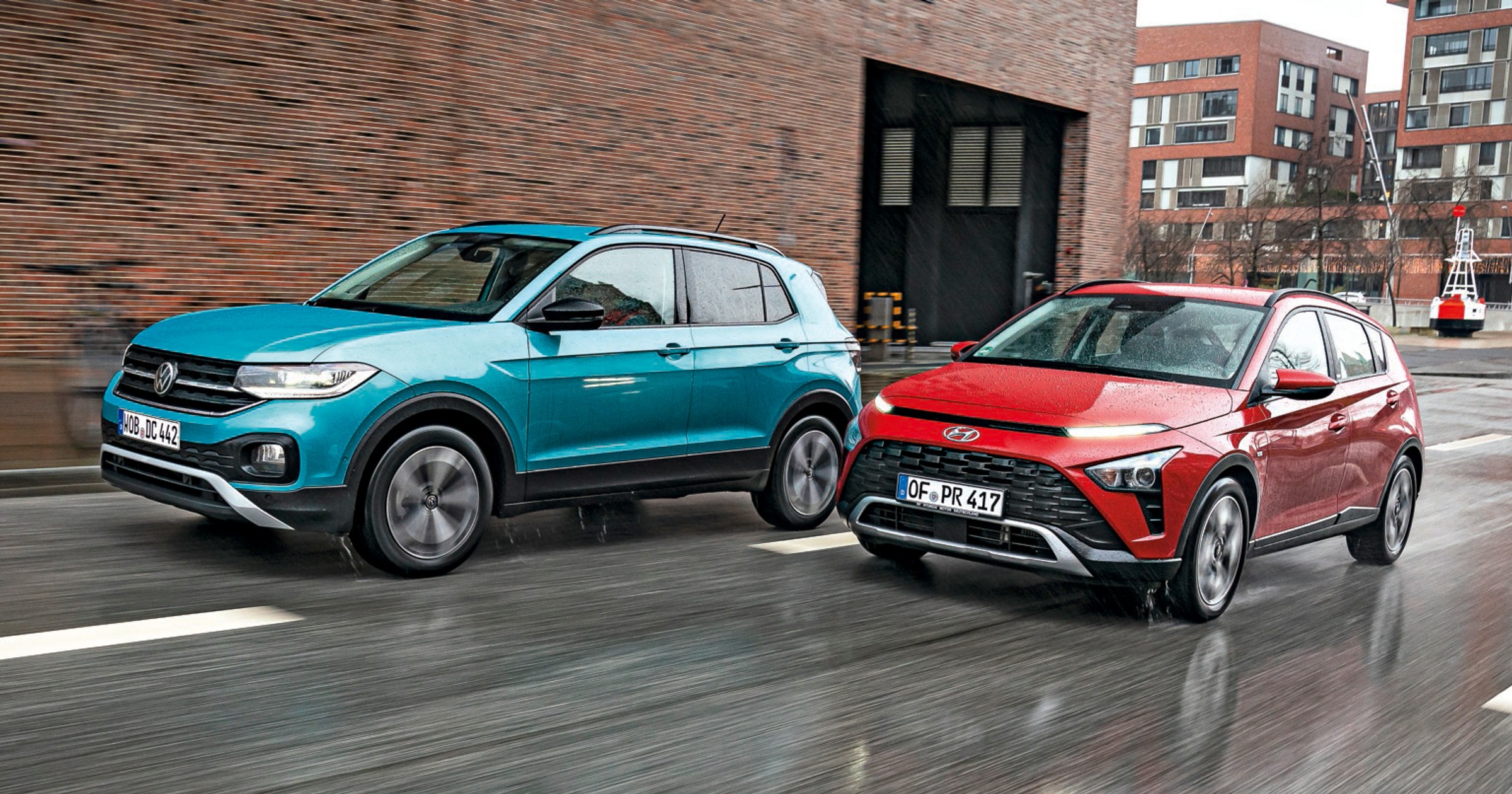Hyundai Bayon i VW T-Cross