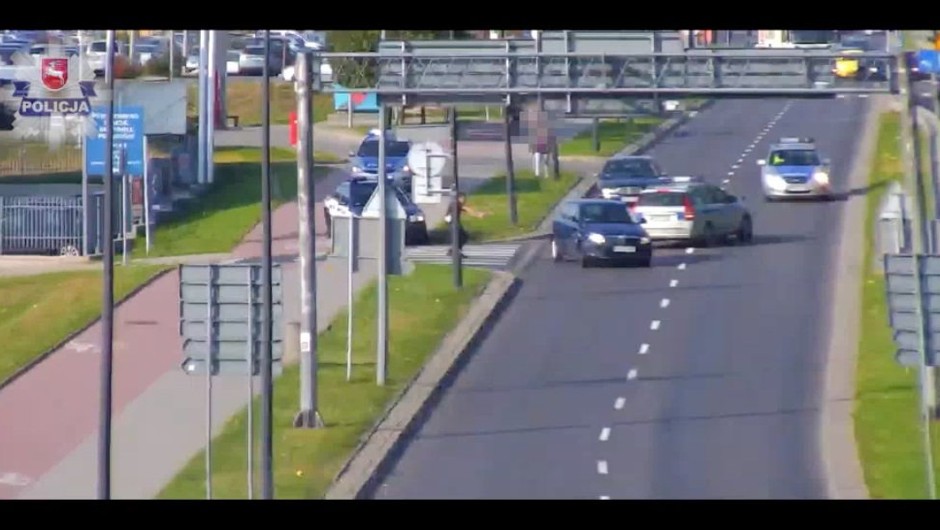 Pościg za piratem drogowym
