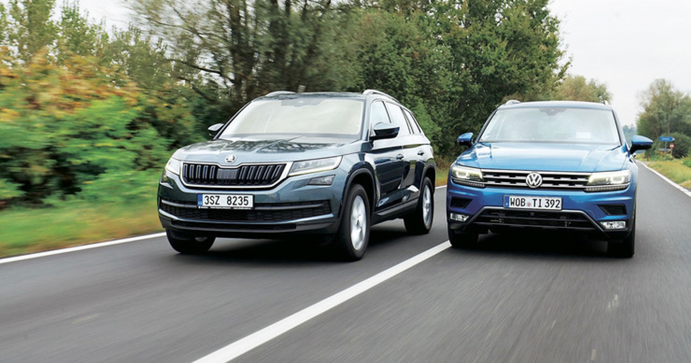 Skoda Kodiaq i Volkswagen Tiguan