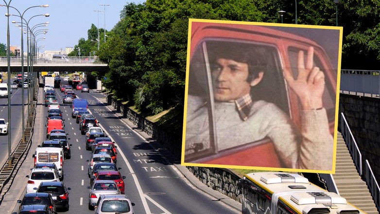 Gest trzech palców może być przydatny na polskich drogach (screen: profiautopl/Instagram)