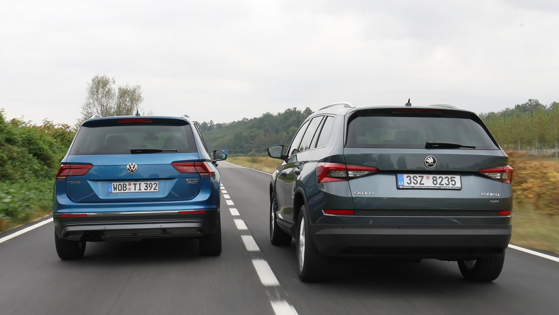 Porównanie: Skoda Kodjaq kontra VW Tiguan
