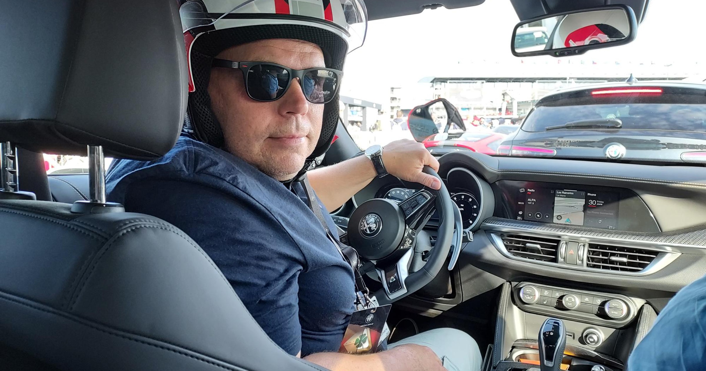 Alfa Romeo Quadrifoglio. Jazda w Le Mans