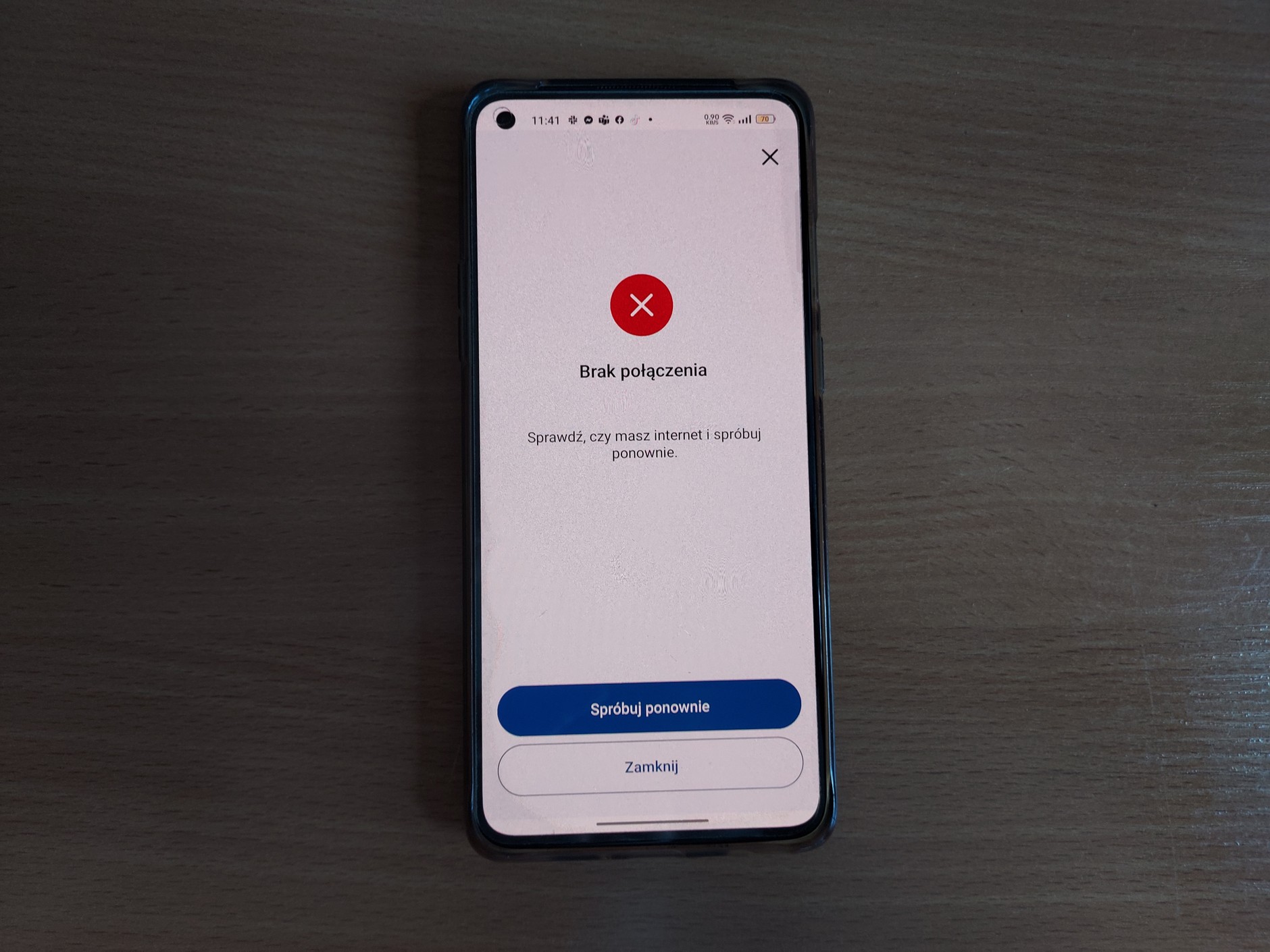 Błąd mObywatel 2.0