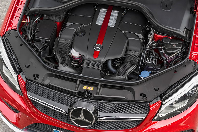 Mercedes GLE Coupé broń na BMW