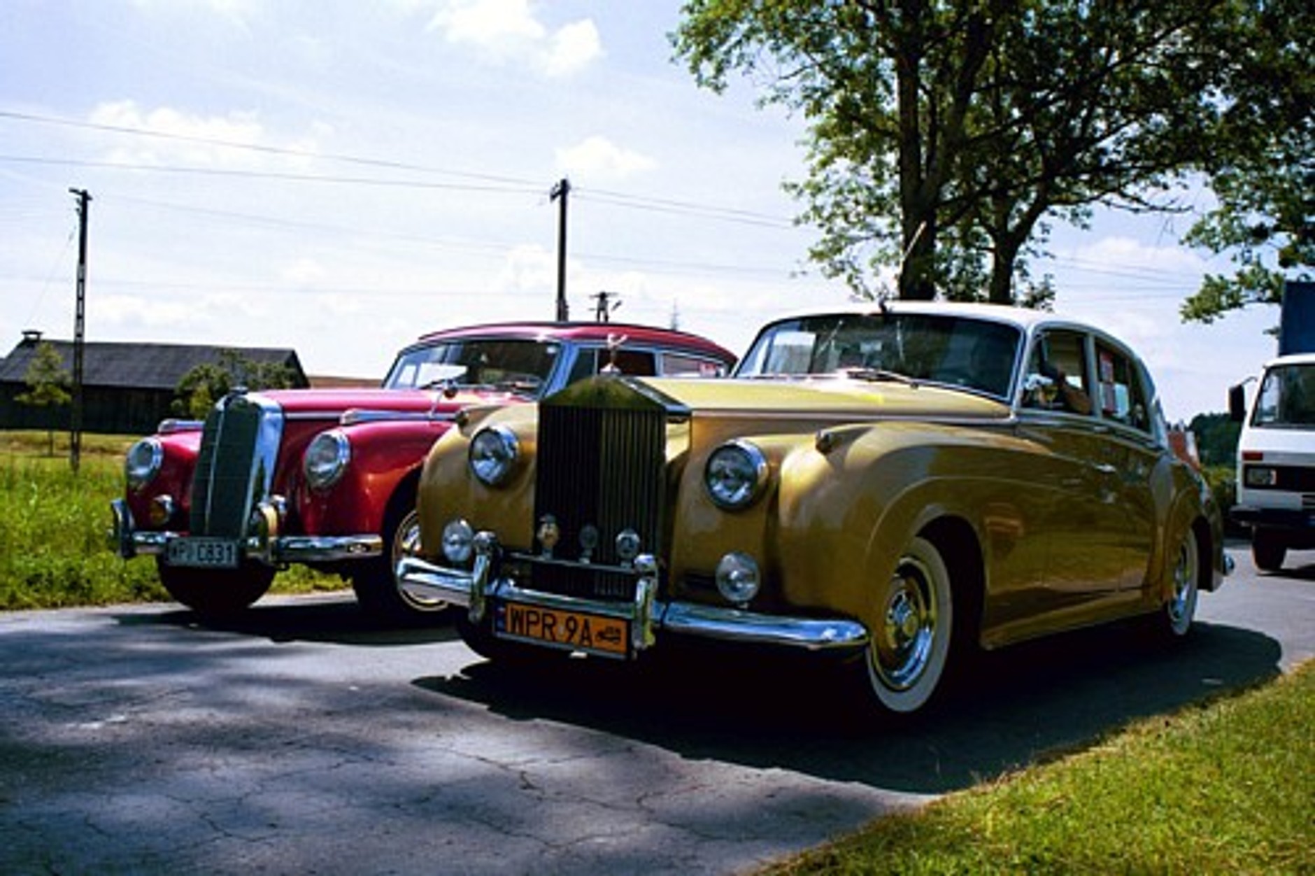 Rajd pojazdów zabytkowych w Kazimierzu Dolnym