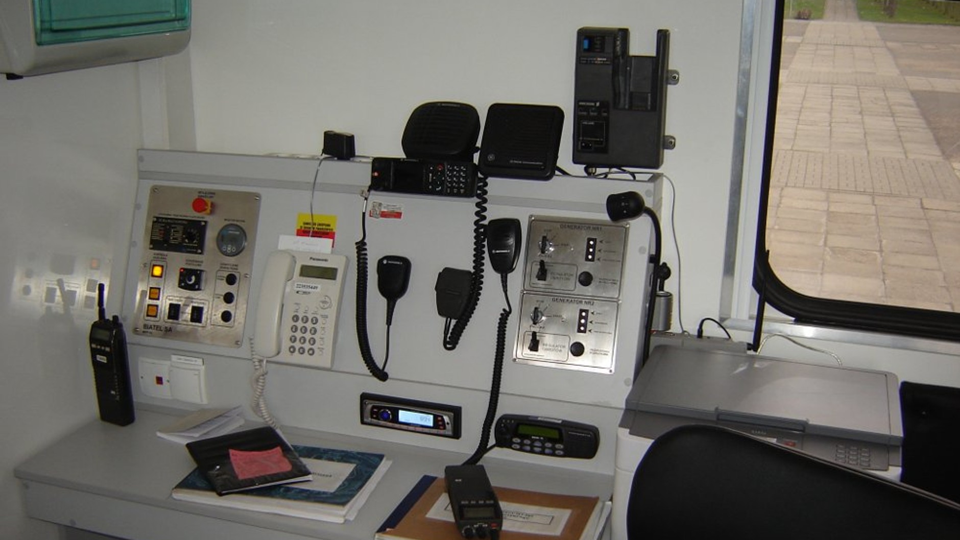 Mobilny posterunek policji