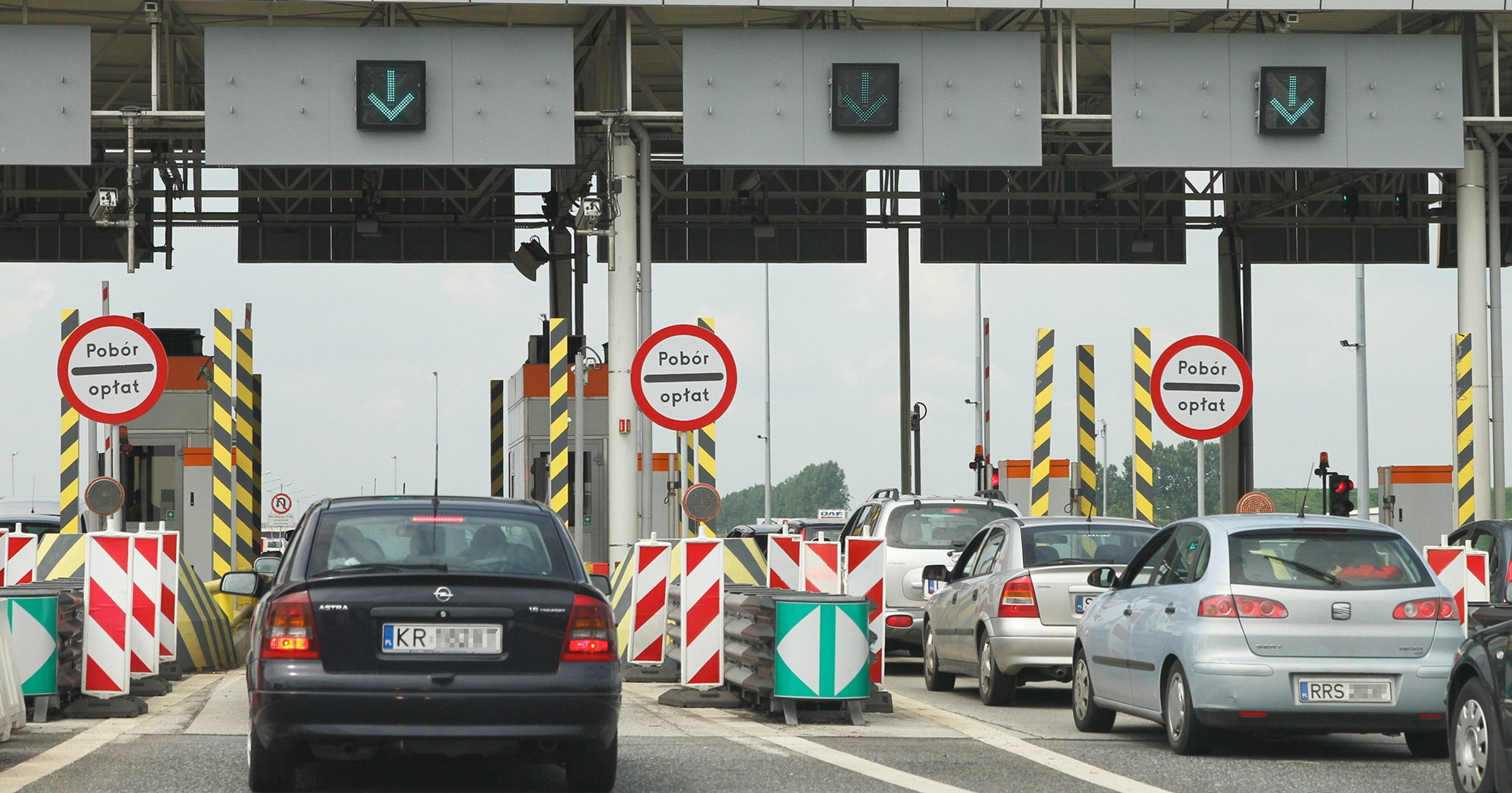 Bramki autostrady mogą się zakorkować w długi weekend.