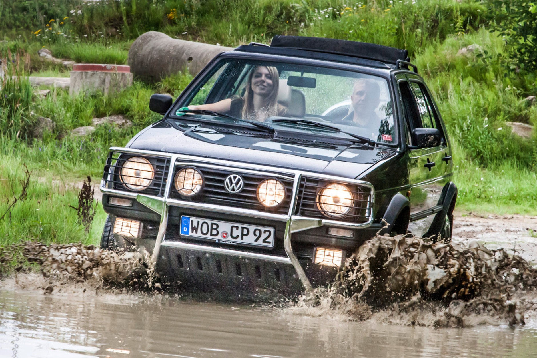 Golf Country miał podwyższone zawieszenie oraz orurowanie