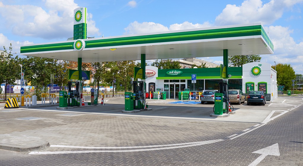 Nowoczesna stacja BP