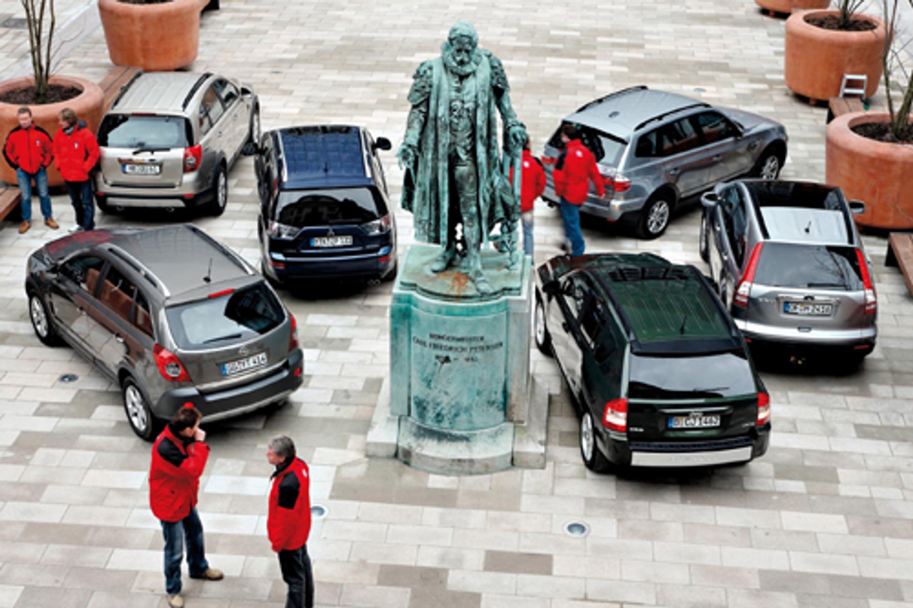 Opel Antara, Honda CRV, Mitsubishi Outlander, Jeep Compass, Chevrolet Captiva, BMW X3 - Sześciu niezawodnych towarzyszy