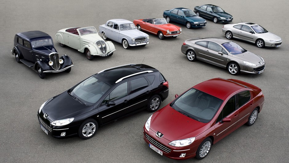 Samochody Peugeot