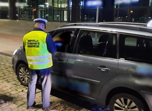 Dobrze, że nikt nie wsiadł do tej taksówki. Kierowca wpadł podczas rutynowej kontroli