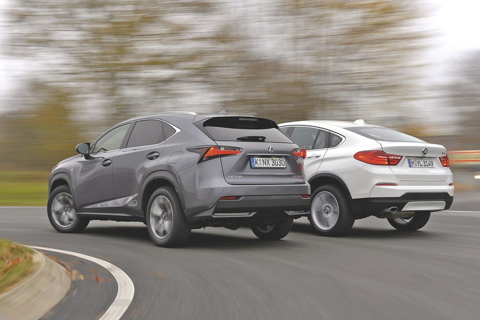 BMW X4 kontra Lexus NX