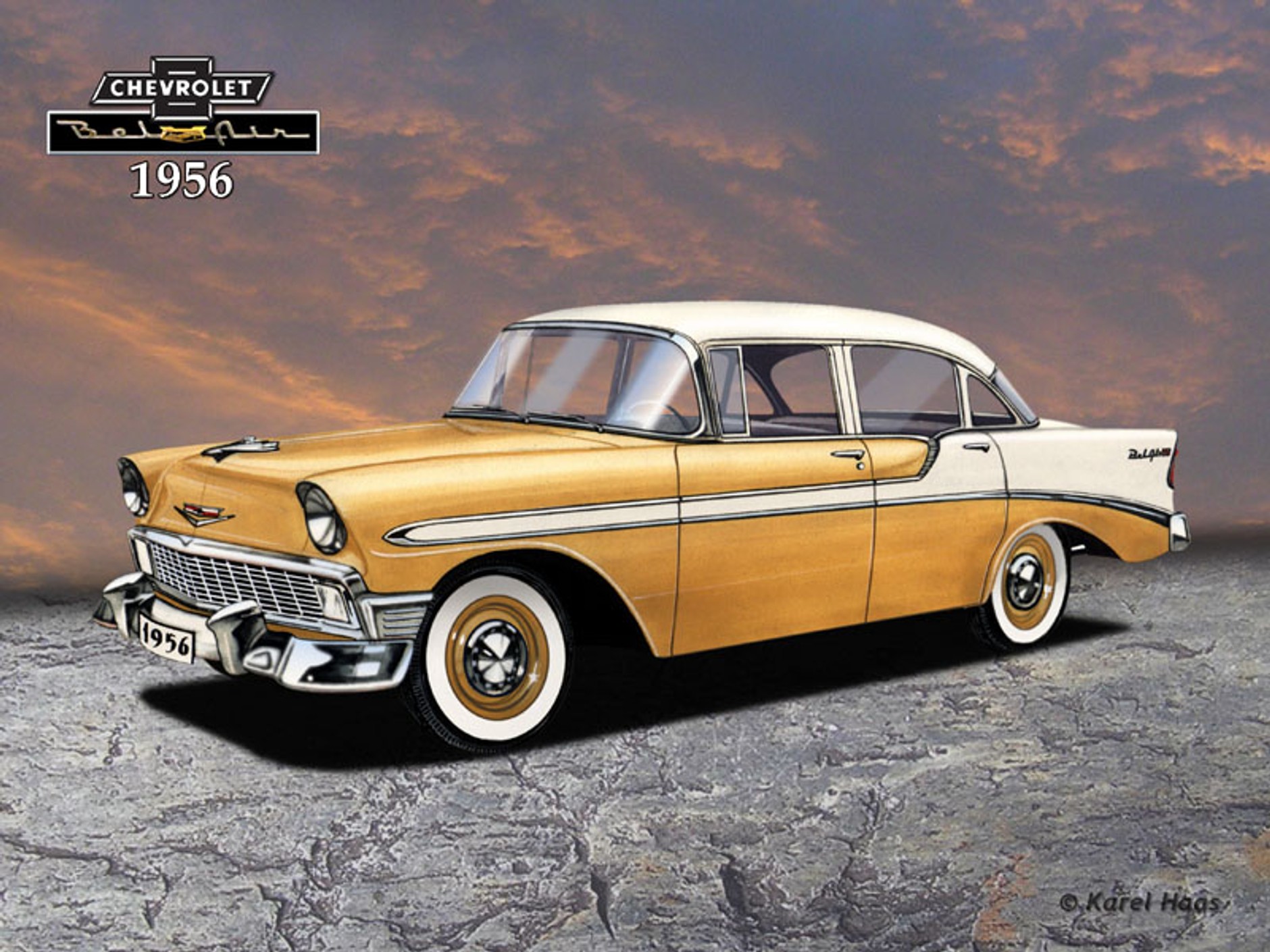 Chevrolet Bel Air – amerykański klasyk (fotogaleria)