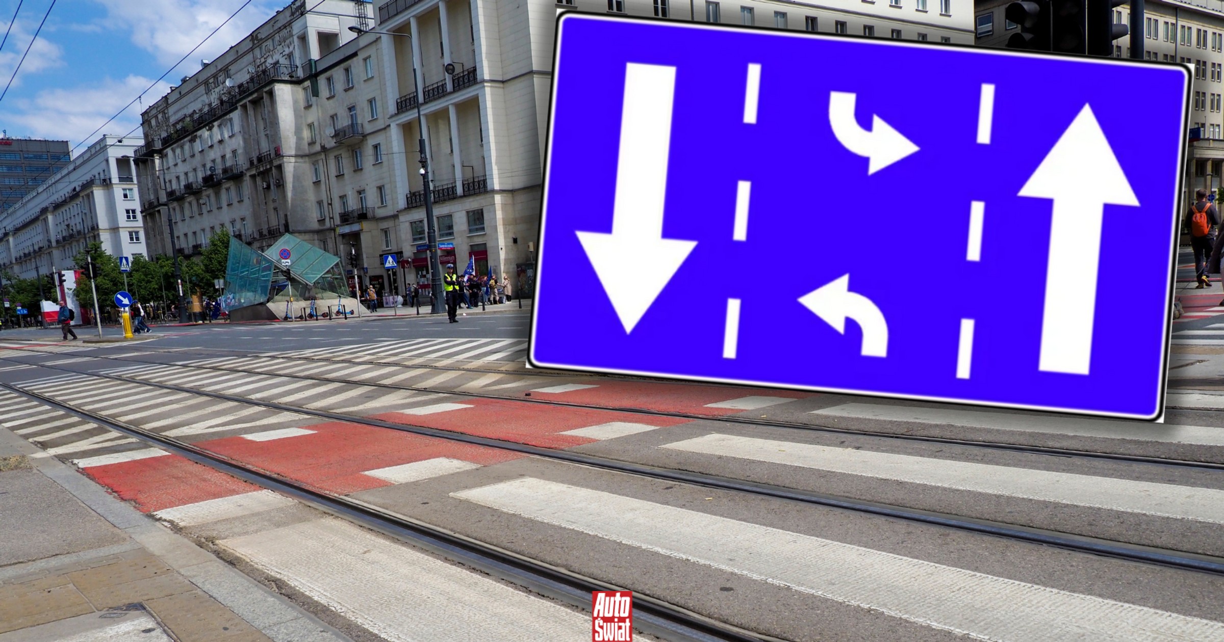 Nowy znak z "podwójnymi strzałkami". To F-23. Co oznacza?