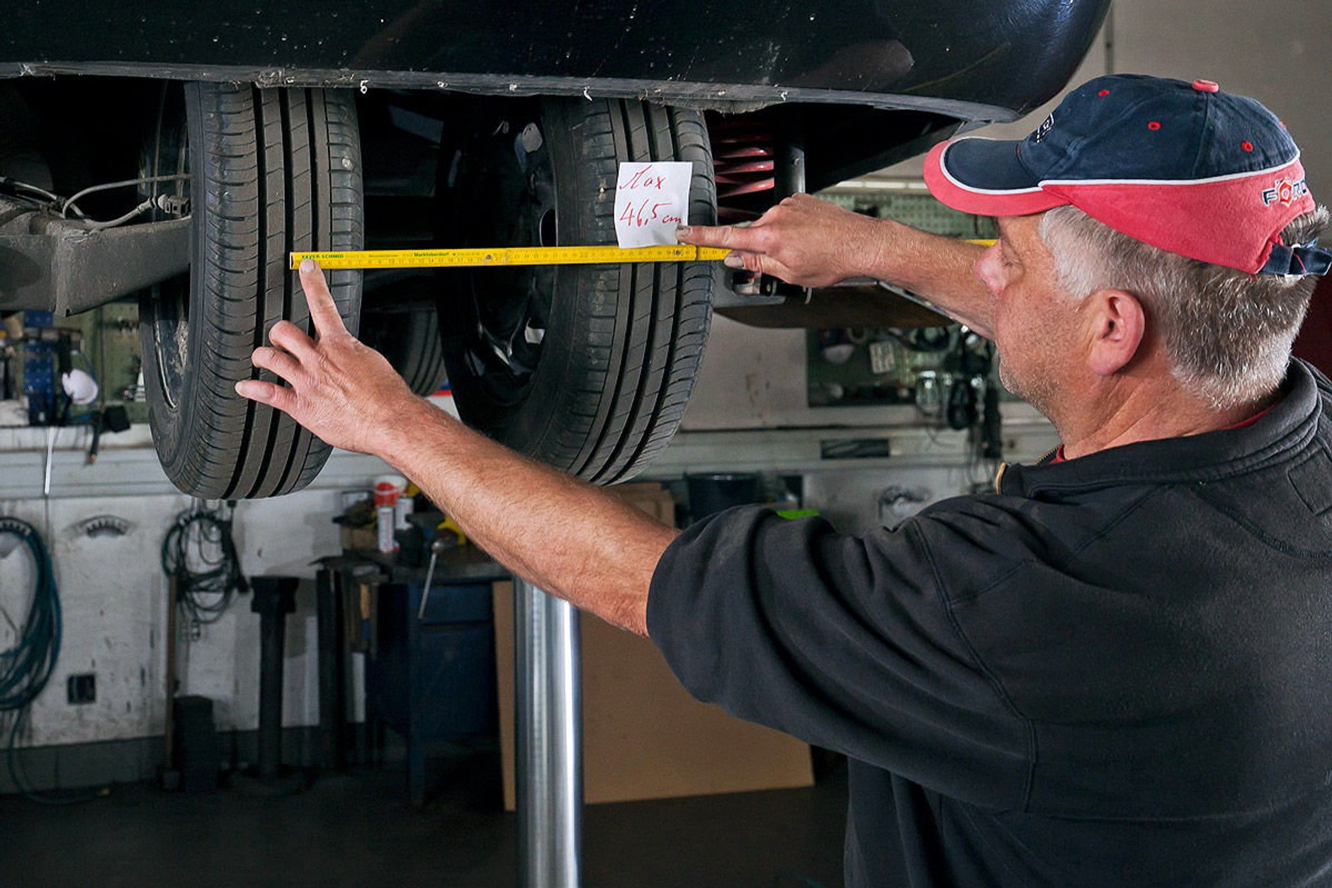 Liczy się rozstaw kół – przy wartości poniżej 46,5 cm dwa koła uznawane są za...jedno.