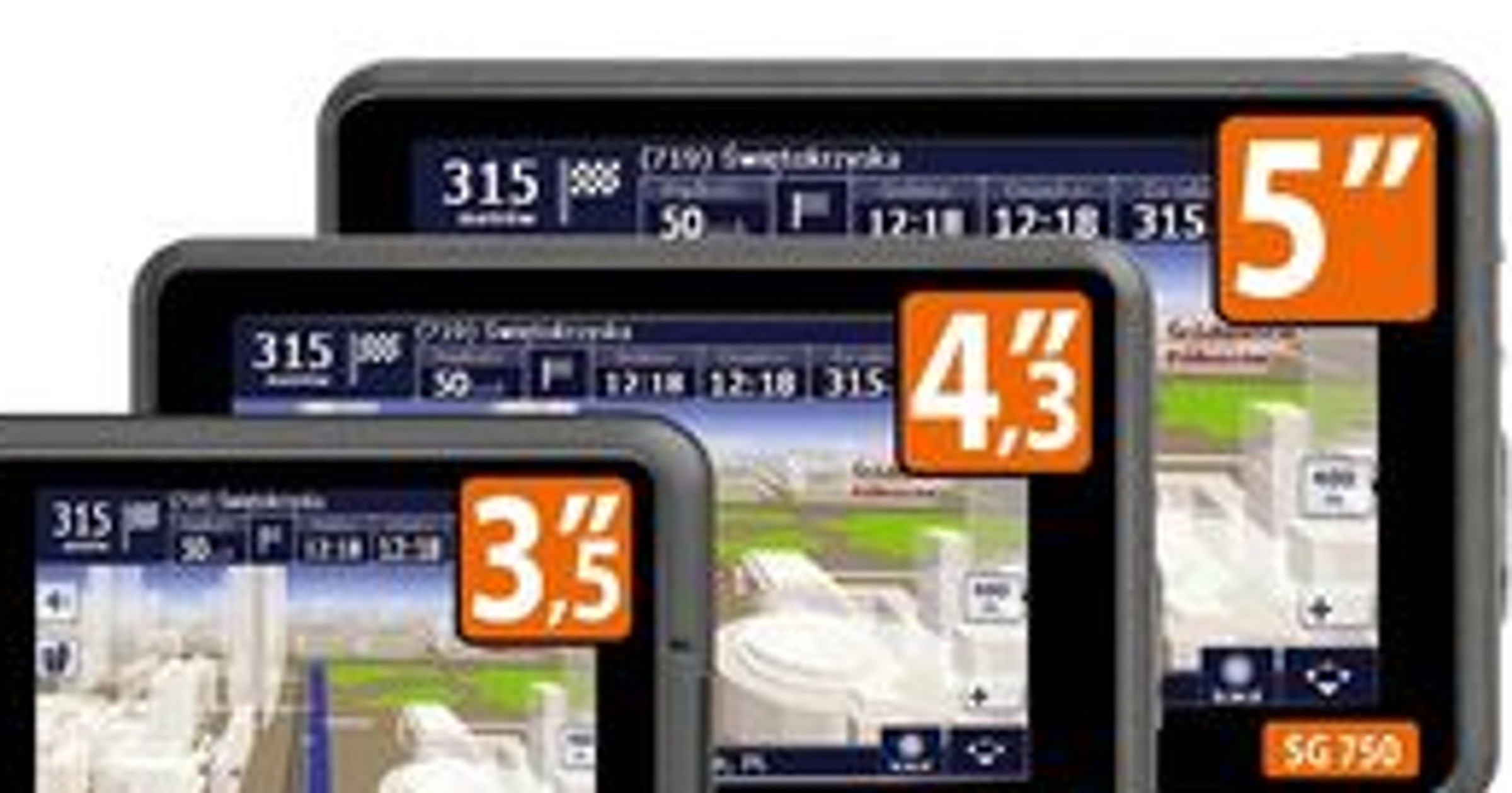 Ultra Slim: nowatorskie, super płaskie urządzenia do nawigacji samochodowej GPS