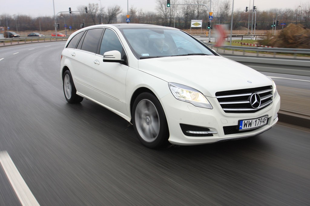 Mercedes R 350 CDI: luksusowy autobus dla siedmiorga