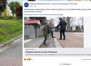 W Łodzi wyremontowano drogę. Teraz mieszkańcy mają absurdalny problem
