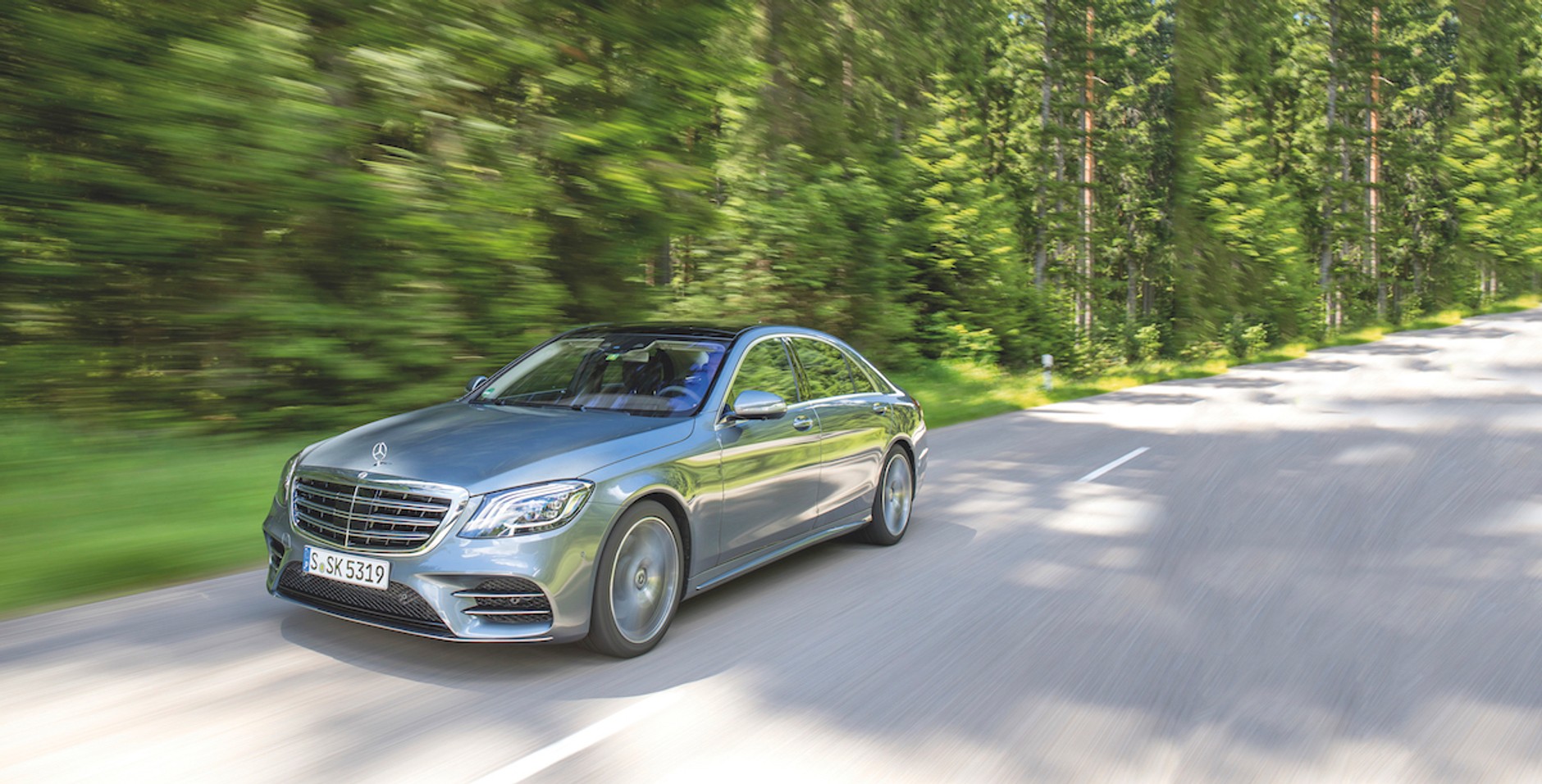 Mercedes klasy S po liftingu