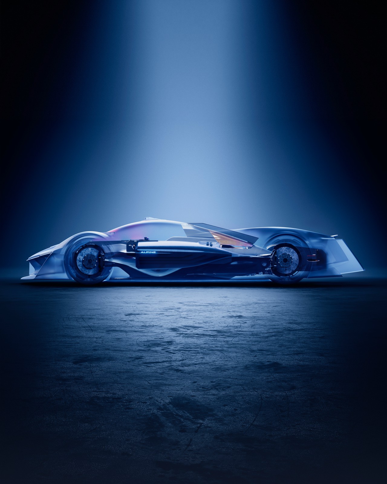 Alpine Alpenglow koncept