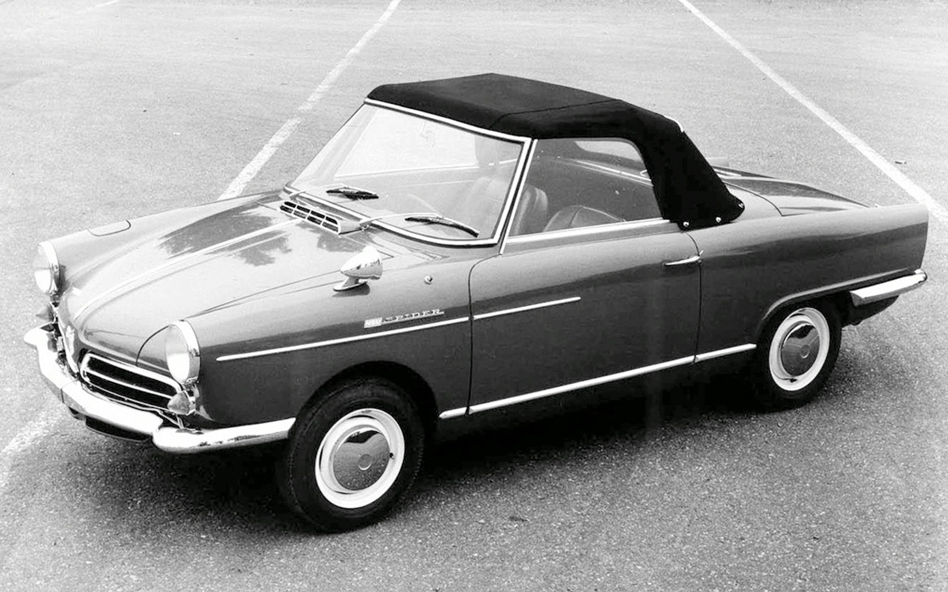 NSU Spider od 1964 r. wytwarzany z silnikiem Wankla