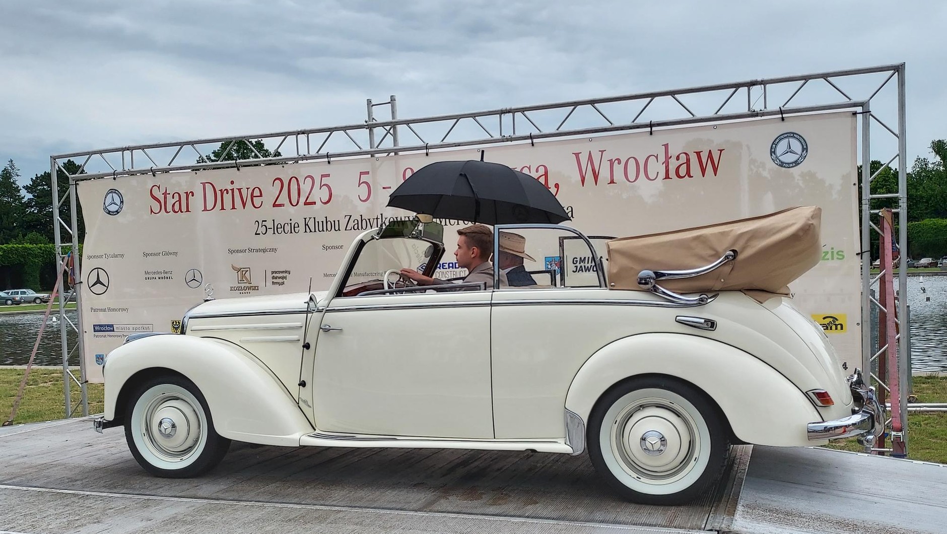 Zlot zabytkowych Mercedesów Wrocław 2025