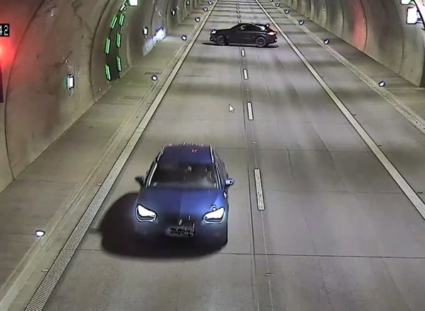 Chaos na drodze S3. Trzeba było uruchomić procedury bezpieczeństwa i zamknąć tunel