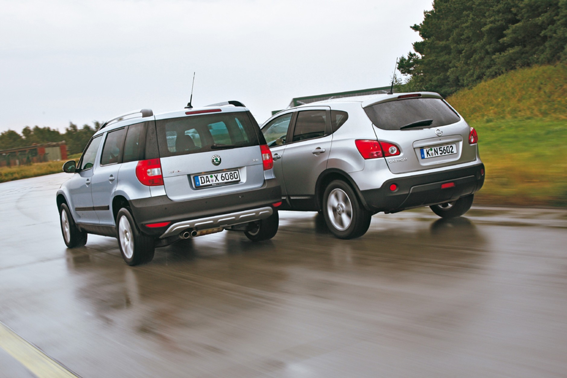 Skoda Yeti kontra Nissan Qashqai - Crossovery są dzisiaj w modzie