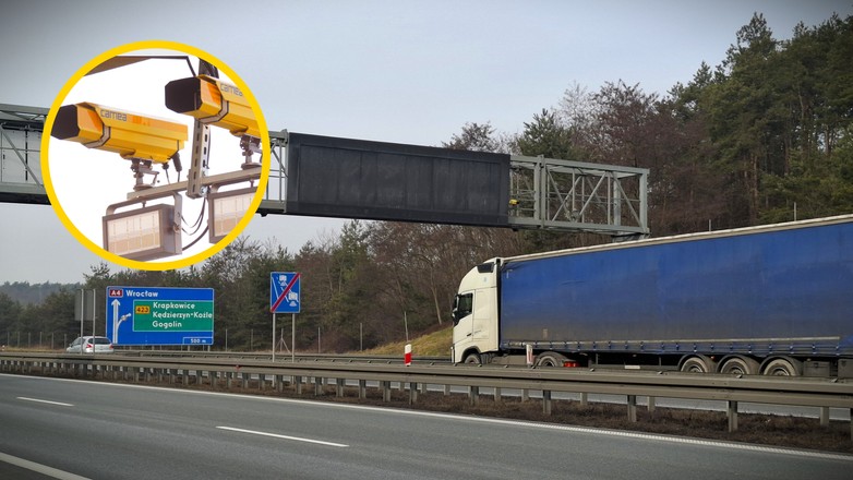 Nowy odcinkowy pomiar prędkości na A4 - zdjęcie ilustracyjne