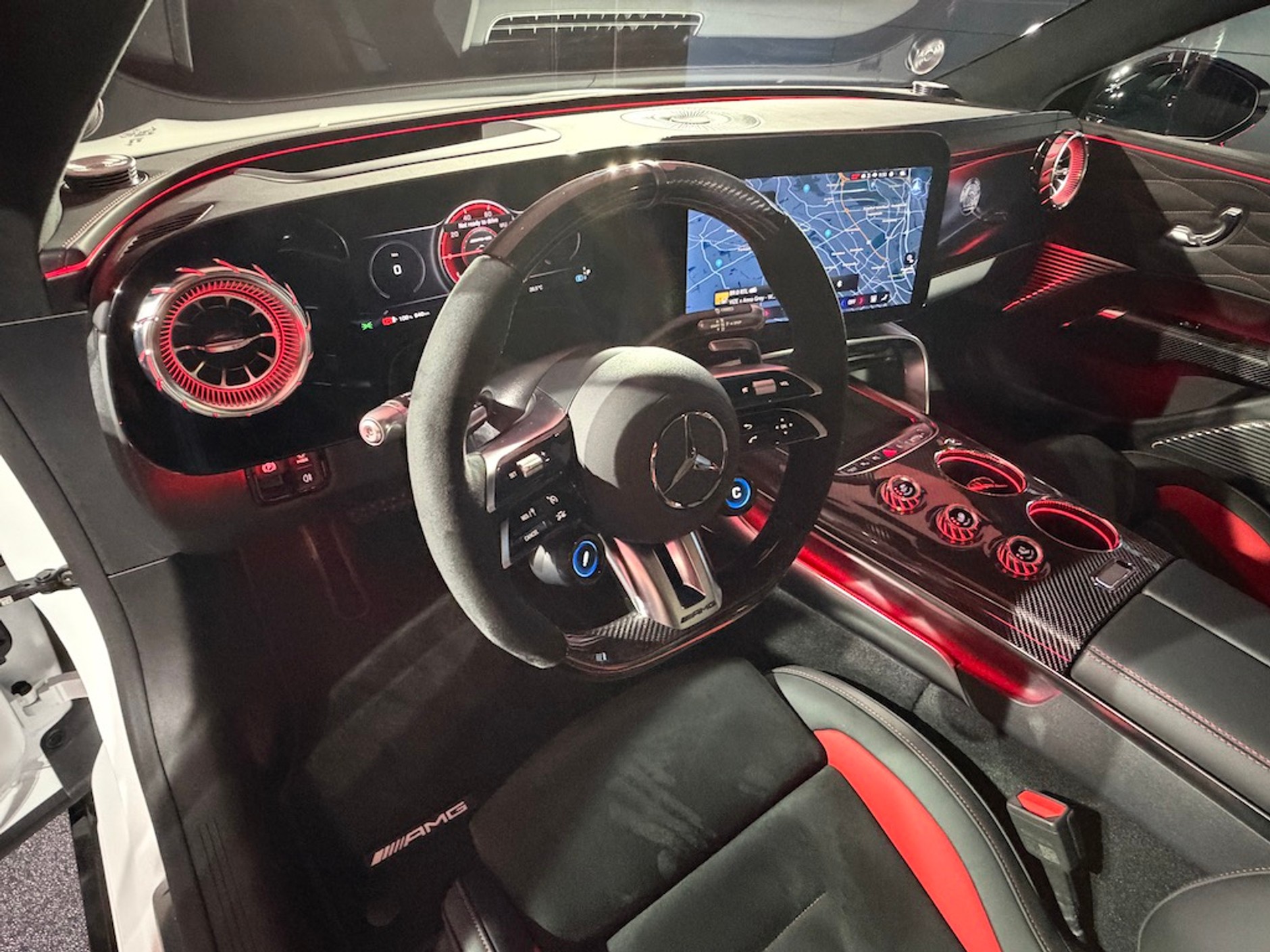 Nowy elektryczny Mercedes AMG GT 4-Door Coupe