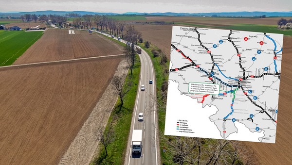Zielone światło dla budowy S8 na południe od Wrocławia [MAPA]