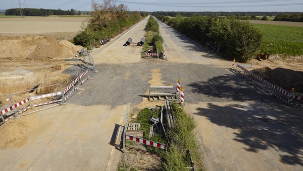 Stara autostrada A4 w Niemczech. Zdjęcie z 2016 r.