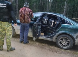 Gdy strażnicy graniczni zajrzeli do środka Audi, zobaczyli tysiące paczek